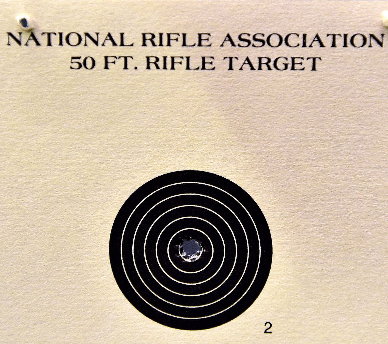 Rifle club target